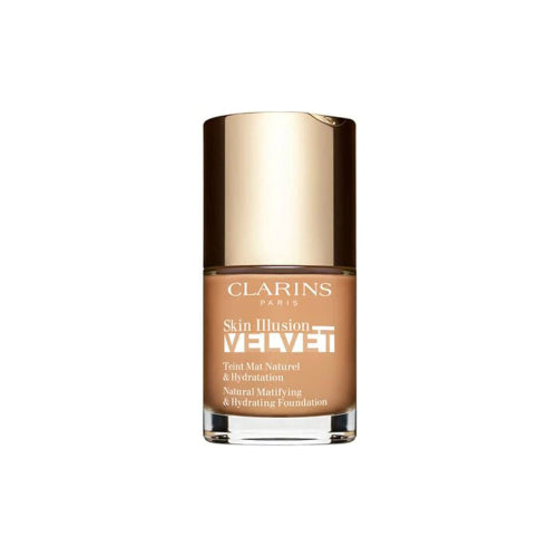 BASE SKIN ILLUSION VELVET 112C 30ML - CLARINS - Adrissa Beauty - Maquillaje