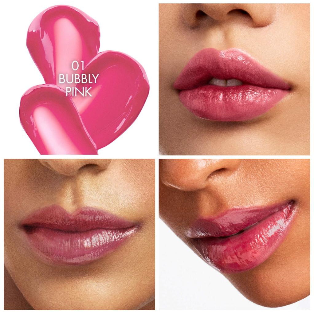 LIP TINT ROSE DEW LIP BITE 01BUBBLY PINK - DOLCE GABBANA - Adrissa Beauty - Maquillaje