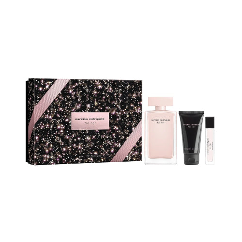 SET NARCISO RODRIGUEZ EDP 3PZAS 100ML D