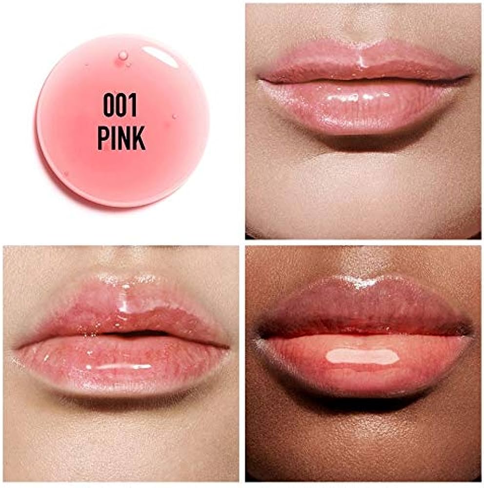 TINTA LIP GLOW OIL 001 PINK - DIOR - Adrissa Beauty - Maquillaje