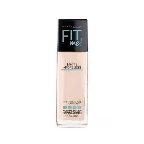 BASE FIT ME MATTE NATURAL IVORY 112 - MAYBELLINE - Adrissa Beauty - Maquillaje de rostro