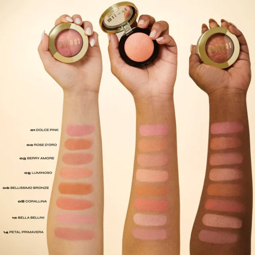 RUBOR BAKED ROSE D'ORO 02 - MILANI - Adrissa Beauty - Maquillaje de rostro