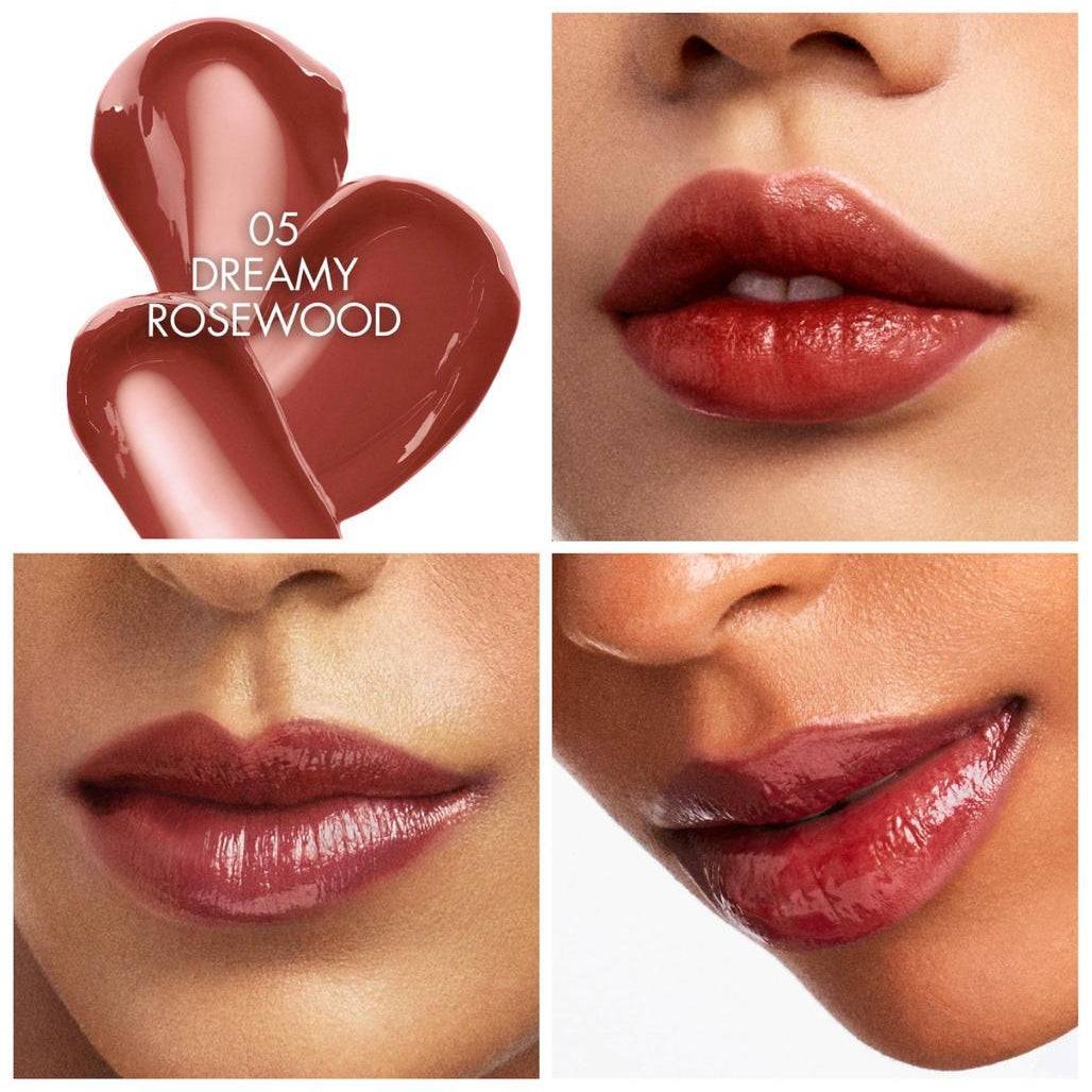 LIP TINT ROSE DEW LIP BITE 05 DREAMY ROSEWOOD - DOLCE GABBANA - Adrissa Beauty - Maquillaje