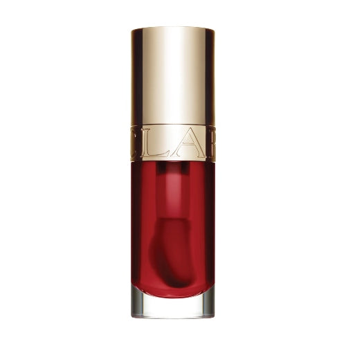 LIP COMFORT OIL 03 CHERRY 7ML - CLARINS - Adrissa Beauty - Maquillaje