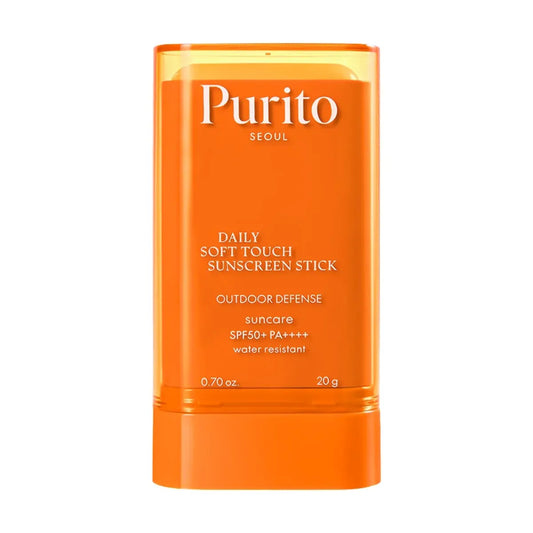 PROTECTOR SOLAR BARRA DAILY SOFT TOUCH SPF50 20GR - PURITO - Adrissa Beauty - Cuidado de la piel