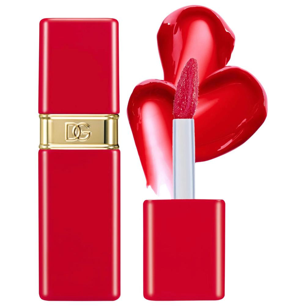 LIP TINT ROSE DEW LIP BITE 04 FLIRTY RED - DOLCE GABBANA - Adrissa Beauty - Maquillaje