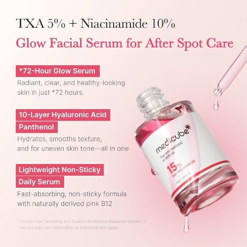SERUM TXA NIACINAMIDE 15 30ML - MEDICUBE - Adrissa Beauty - Cuidado de la piel