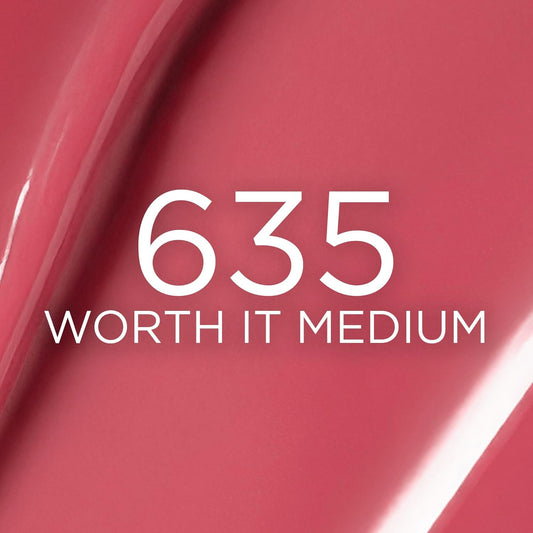 TINTA LIP STAIN SERUM HYALURON 635 WORTH IT MEDIUM - LOREAL - Adrissa Beauty - Maquillaje