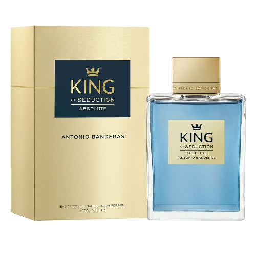 KING OF SEDUCTION ABSOLUTE 200ML - ANTONIO BANDERAS - Adrissa Beauty - Perfumes y colonias