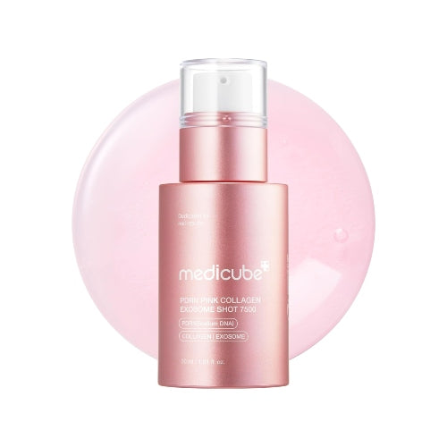 SERUM PDRN PINK COLLAGEN EXOSOME SHOT 7500 30ML - MEDICUBE - Adrissa Beauty - Cuidado de la piel