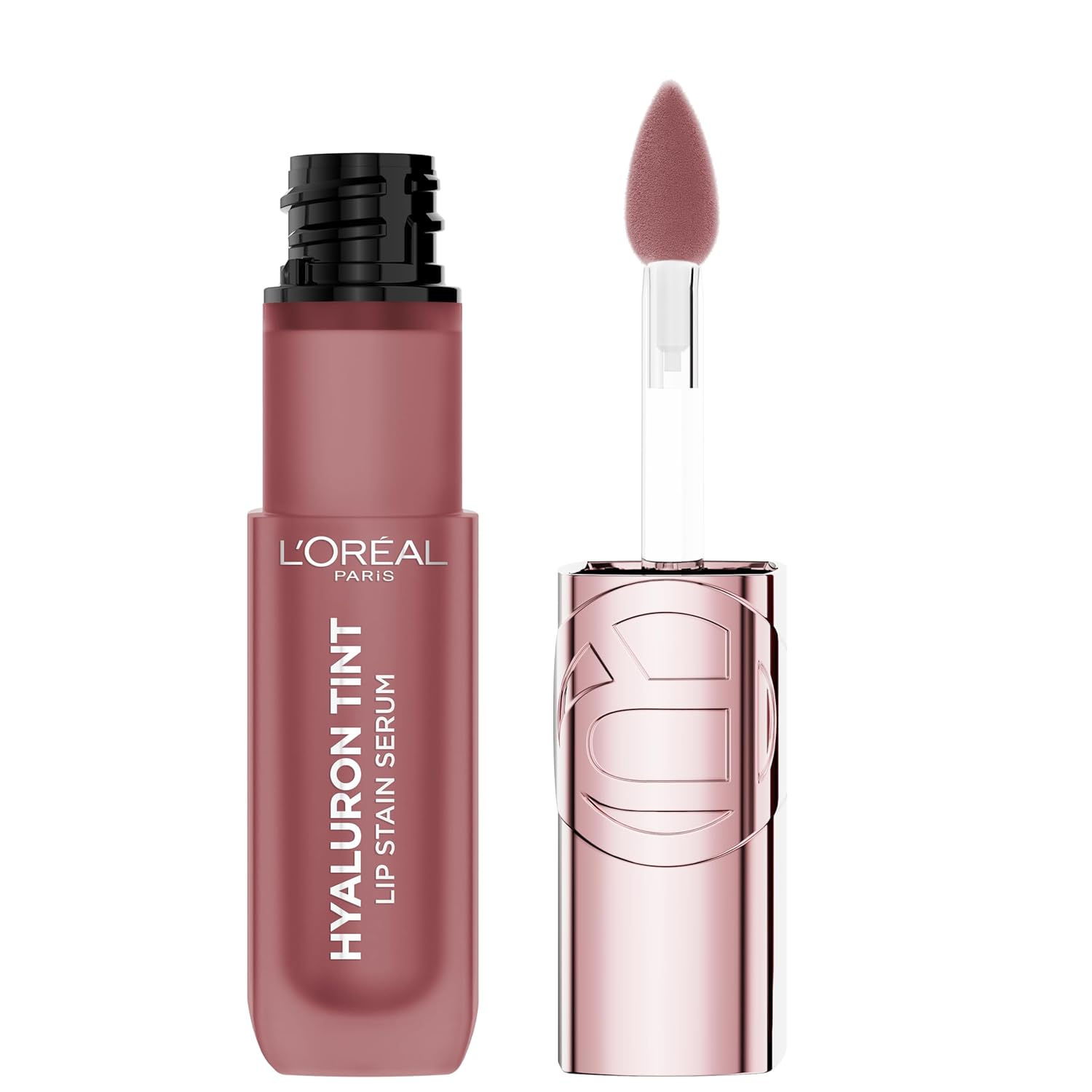 TINTA LIP STAIN SERUM HYALURON 635 WORTH IT MEDIUM - LOREAL - Adrissa Beauty - Maquillaje