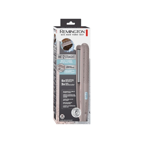 PLANCHA ROSADA WET 2 STRAIGHT PRO DELGADA - REMINGTON - Adrissa Beauty - 