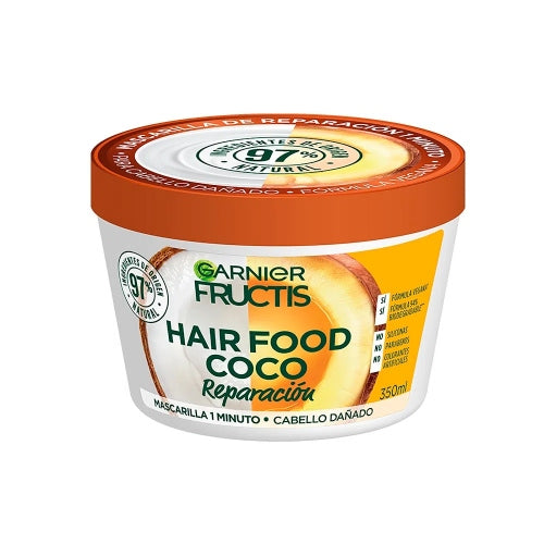 MASCARILLA HAIR FOOD COCO 350ML - GARNIER - Adrissa Beauty - Cuidado capilar