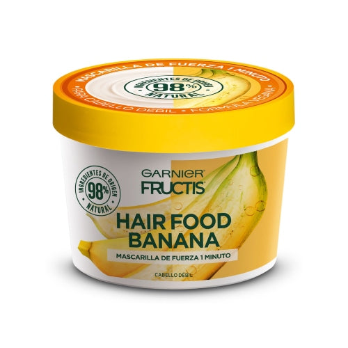 MASCARILLA HAIR FOOD BANANA 350ML - GARNIER - Adrissa Beauty - Cuidado capilar