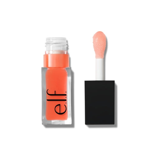 LIP OIL GLOW REVIVER CORAL FIXATION - ELF - Adrissa Beauty - Maquillaje