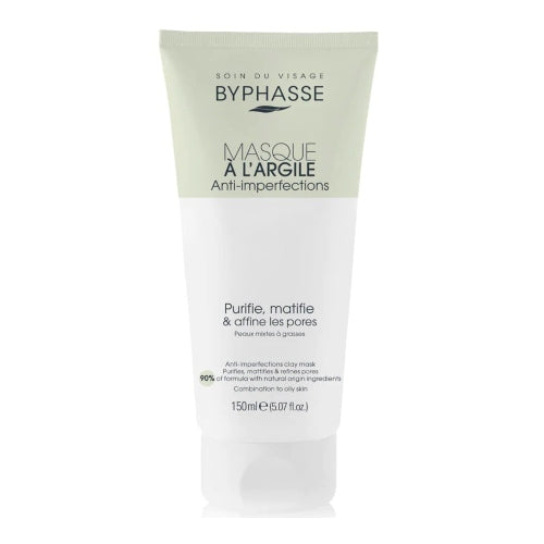 MASCARILLA ARCILLA ANTI IMPERFECCIONES 150ML - BYPHASSE - Adrissa Beauty - Cuidado de la piel