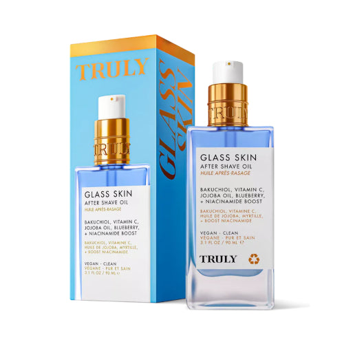 ACEITE AFTER SHAVE GLASS SKIN 90ML - TRULY - Adrissa Beauty - Cuidado de la piel