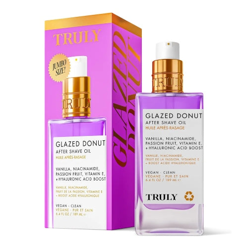 ACEITE AFTER SHAVE GLAZED DONUT 189ML - TRULY - Adrissa Beauty - Cuidado de la piel