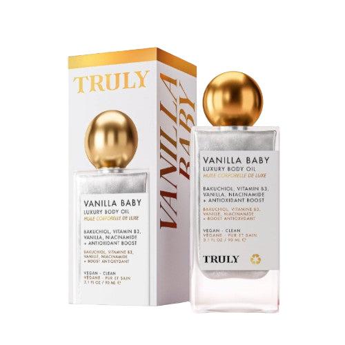 ACEITE CORPORAL LUXURY VANILLA BABY 90ML - TRULY - Adrissa Beauty - Cuidado de la piel