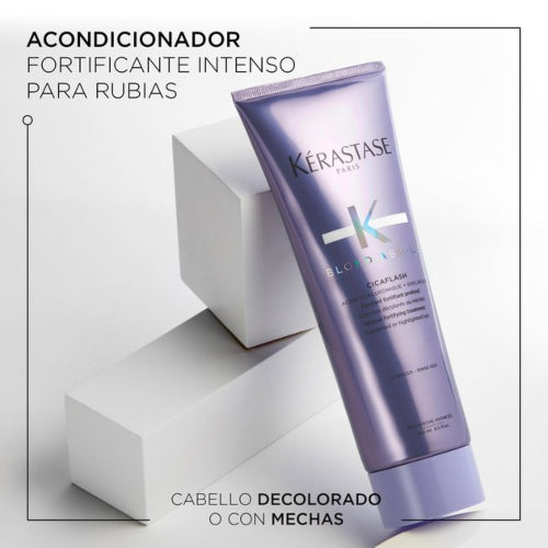 ACONDICIONADOR BLOND ABSOLU CICAFLASH 250ML - KERASTASE - Adrissa Beauty - Cuidado capilar