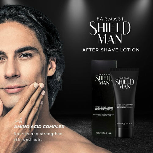 AFTER SHAVE BALM SHIELD MAN 100ML - FARMASI - Adrissa Beauty - Cuidado de la piel