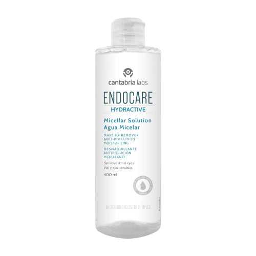 AGUA MICELAR HYDRACTIVE 400ML - ENDOCARE - Adrissa Beauty - Cuidado de la piel