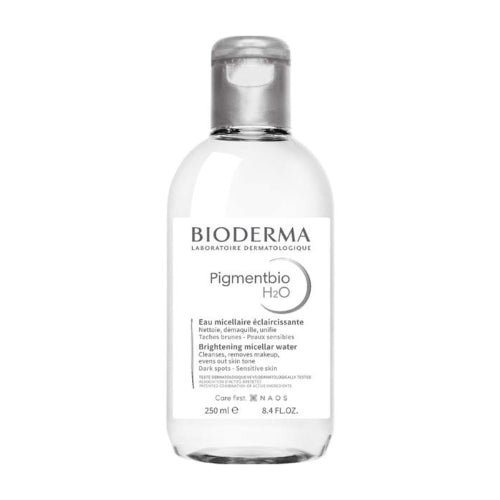 AGUA MICELAR PIGMENT BIO H20 250ML - BIODERMA - Adrissa Beauty - Cuidado de la piel