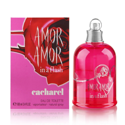 AMOR AMOR IN A FLASH 100ML D - CACHAREL - Adrissa Beauty - Perfumes y colonias