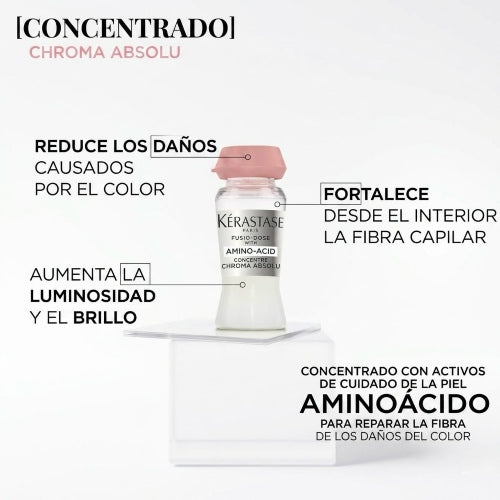 AMPOLLAS CHROMA ABSOLU FUSIO DOSE AMINO ACID 10X12ML