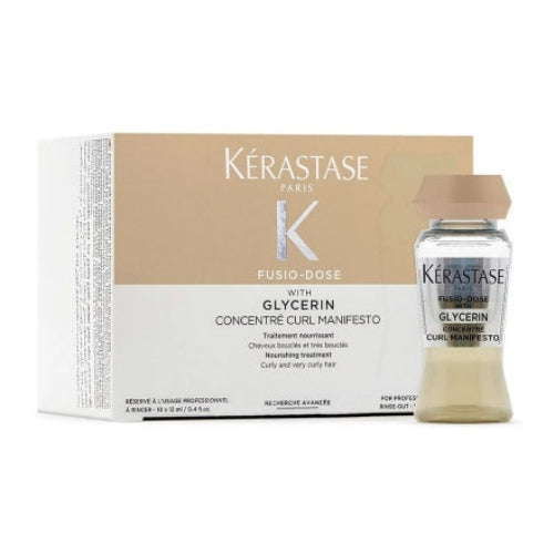 AMPOLLAS CURL MANIFESTO FUSIO DOSE GLYCERIN 10X12ML