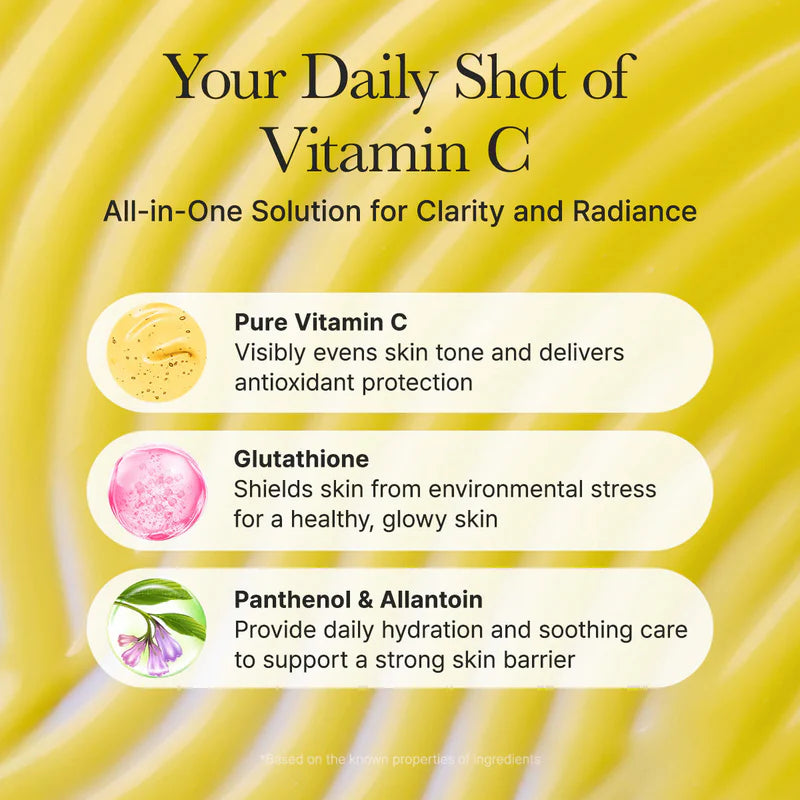 VITAMINA C BOOSTER SHOT BRIGHTENING 30ML - ARENCIA - Adrissa Beauty - Cuidado de la piel