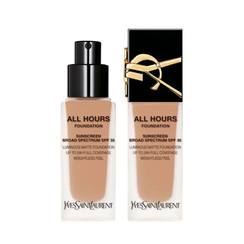 BASE ALL HOURS FOUNDATION SPF30 MN9 MEDIUM NEUTRAL 25ML - YVES SAINT LAURENT - Adrissa Beauty - Maquillaje