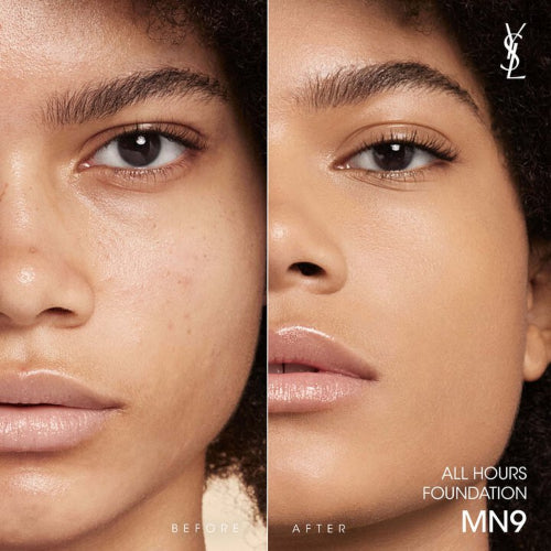 BASE ALL HOURS FOUNDATION SPF30 MN9 MEDIUM NEUTRAL 25ML - YVES SAINT LAURENT - Adrissa Beauty - Maquillaje