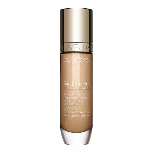 BASE SKIN ILLUSION FULL COVERAGE 107C 30ML - CLARINS - Adrissa Beauty - Maquillaje