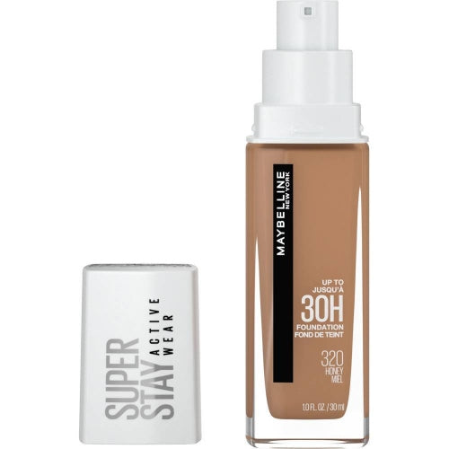 BASE SUPER STAY ACTIVE WEAR 320 HONEY - MAYBELLINE - Adrissa Beauty - Maquillaje