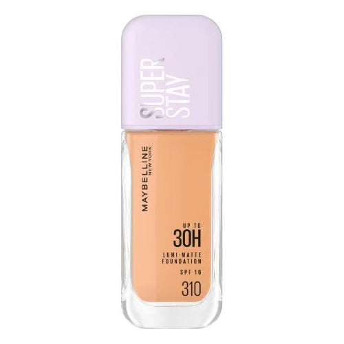 BASE SUPERSTAY LUMI MATTE 30H SPF16 310 - MAYBELLINE - Adrissa Beauty - Maquillaje