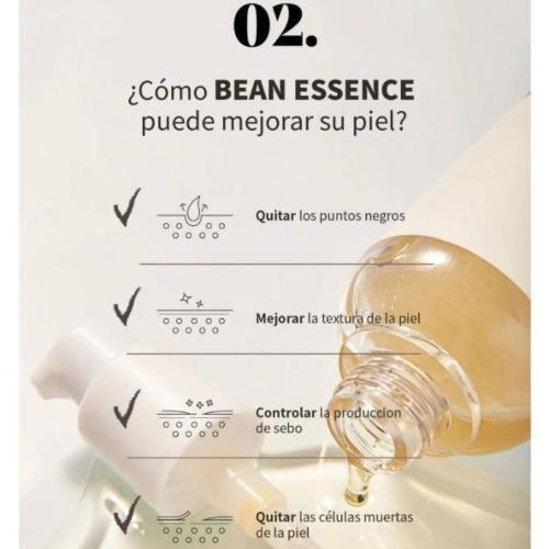 BEAN ESSENCE 30ML - MIXSOON - Adrissa Beauty - Cuidado de la piel