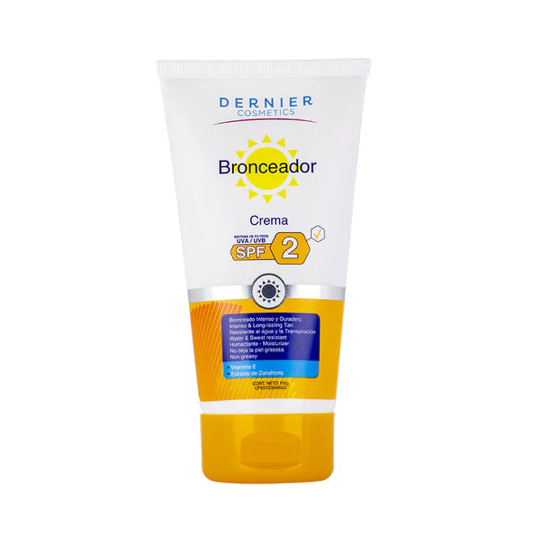 BRONCEADOR CREMA SPF2 160GR - DERNIER - Adrissa Beauty - Cuidado de la piel