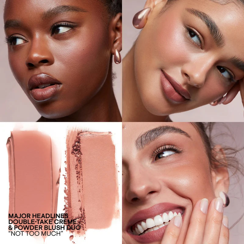 RUBOR MAJOR HEADLINES DOUBLE TAKE NOT TOO MUCH - PATRICK TA - Adrissa Beauty - 