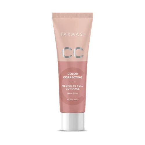 CC CREAM COLOR CORRECTING MATTE 03 MEDIUM 30ML - FARMASI - Adrissa Beauty - Maquillaje