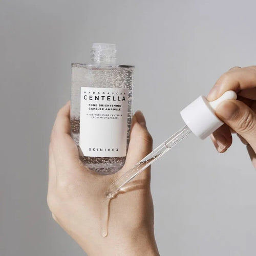 CENTELLA TONE BRIGHTENING MADAGASCAR AMPOULE 50ML - SKIN1004 - Adrissa Beauty - Cuidado de la piel