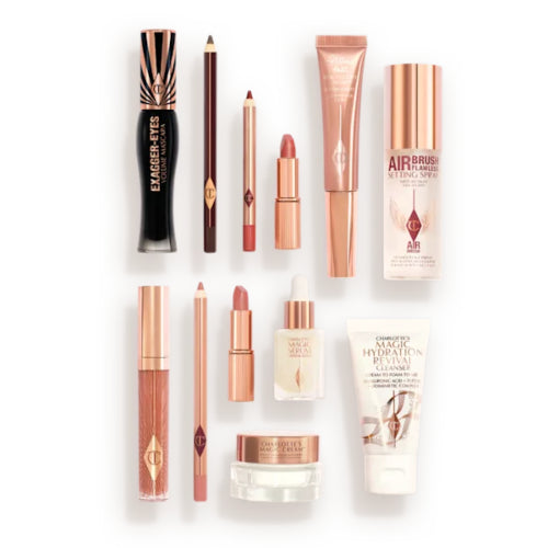 COFRE BEAUTY TREASURE CHEST 12PZAS - CHARLOTTE TILBURY - Adrissa Beauty - 