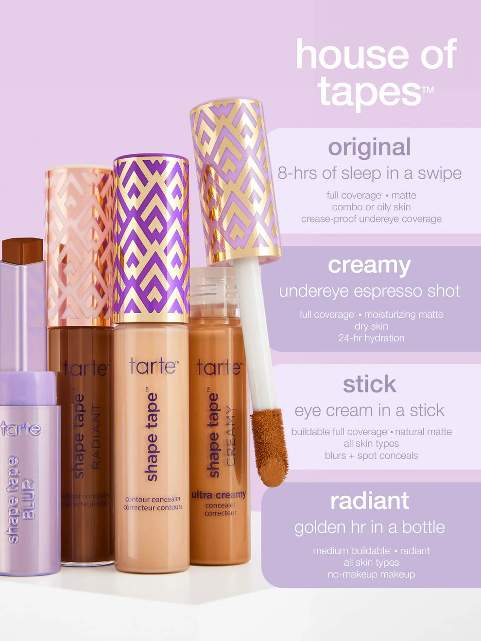 CORRECTOR SHAPE TAPE LIGHT - TARTE - Adrissa Beauty - Maquillaje de rostro