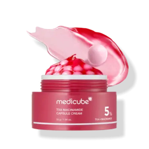 CREMA CAPSULAS TXA NIACINAMIDE 15 55GR - MEDICUBE - Adrissa Beauty - Cuidado de la piel