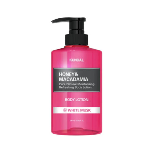 CREMA CORPORAL HONEY & MACADAMIA WHITE MUSK 500ML - KUNDAL - Adrissa Beauty - Cuidado de la piel