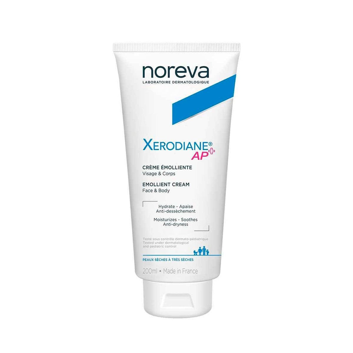 CREMA EMOLIENTE XERODIANE AP+ CARA CUERPO 200ML
