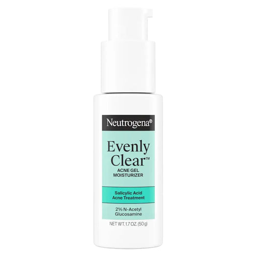 CREMA HIDRATANTE ACNE EVENLY CLEAR 50GR - NEUTROGENA - Adrissa Beauty - Cuidado de la piel