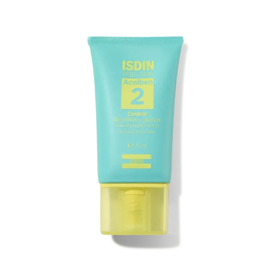 CREMA HIDRATANTE ACNIBEN 2 CONTROL BRILLO GRANOS 40ML - ISDIN - Adrissa Beauty - Cuidado de la piel