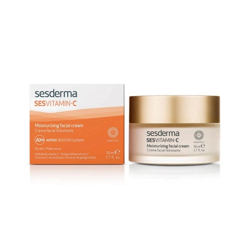 CREMA HIDRATANTE ANTIOX C-VIT 50ML - SESDERMA - Adrissa Beauty - 