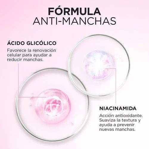 CREMA HIDRATANTE GLYCOLIC BRIGHT NOCHE 50ML - LOREAL - Adrissa Beauty - Cuidado de la piel